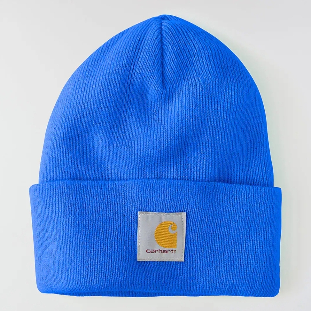 NWT Carhartt Bright Blue Knit Beanie